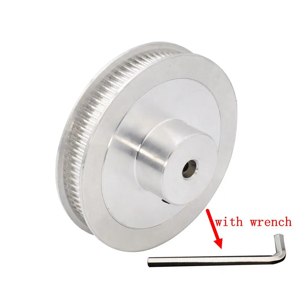 

3d Printer 80 Teeth 2GT Timing Pulley Bore 5mm for GT2 Open Synchronous Belt Width 6mm 80Teeth 80T Synchronous Pulley