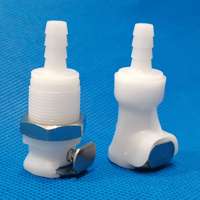 L-series 1/4 5/16 quick coupler quick coupling Shut-off valve quick disconnect connection fitting joint male insert femal body