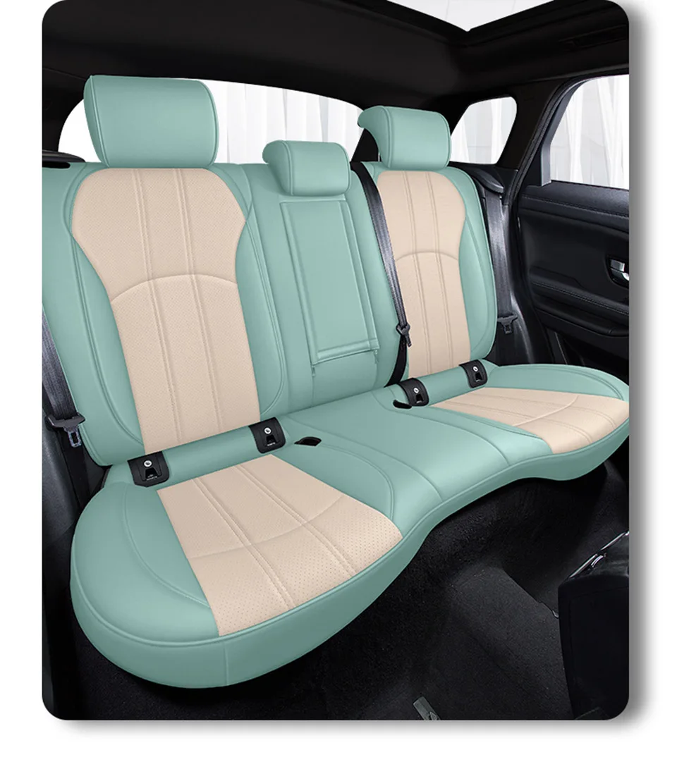 (Vorder- und Rücksitzbezüge) Leder-Autositzbezüge für Mazda CX5 2012 2013 2014 2015 2016 2017 Zubehör – Detail 26