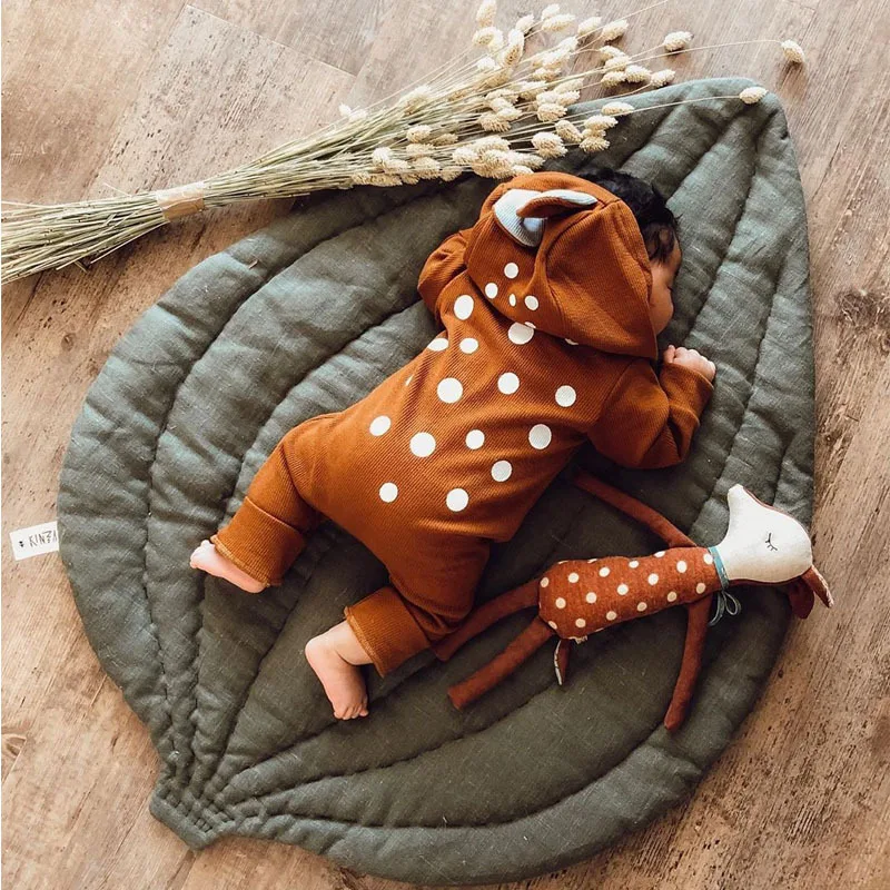 Mooie Bambi Herten Pop Kinderen Knuffel Baby Doek Comfort Pop Gevulde Rustgevende Speelgoed Verjaardagscadeau Meisje