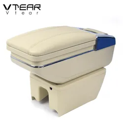 Vtear For Suzuki Ertiga Armrest Interior Center Console Storage Box Arm Rest Car-styling Decoration Accessories Parts Organizer