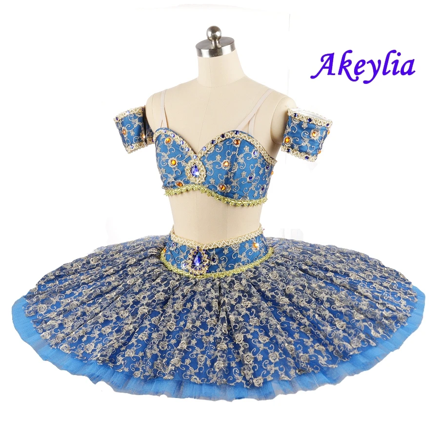 Adult professional Ballet Tutu royal blue Le Corsaire tutu classical competition tutus balle stage dance costume Women JN0186