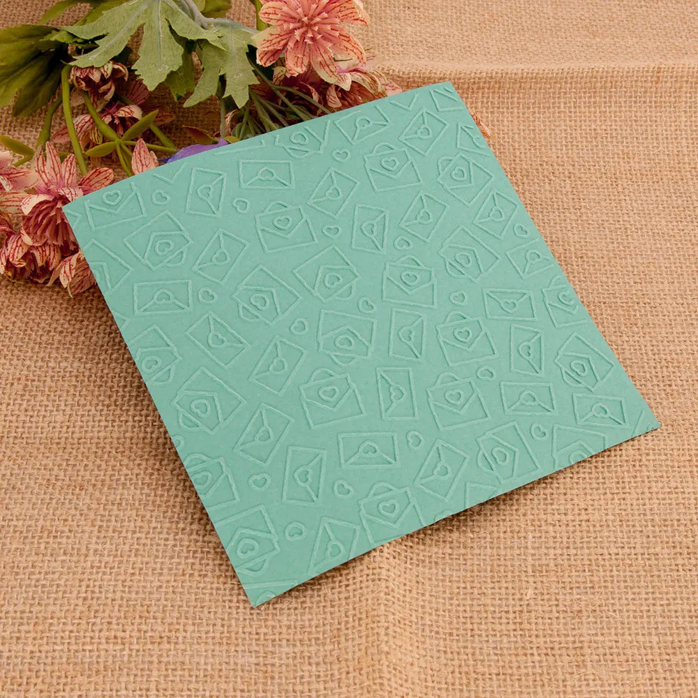 KSCRAFT Happy Mails Embossing Folders for DIY Scrapbooking Paper Craft/Card Making Decoration Supplies