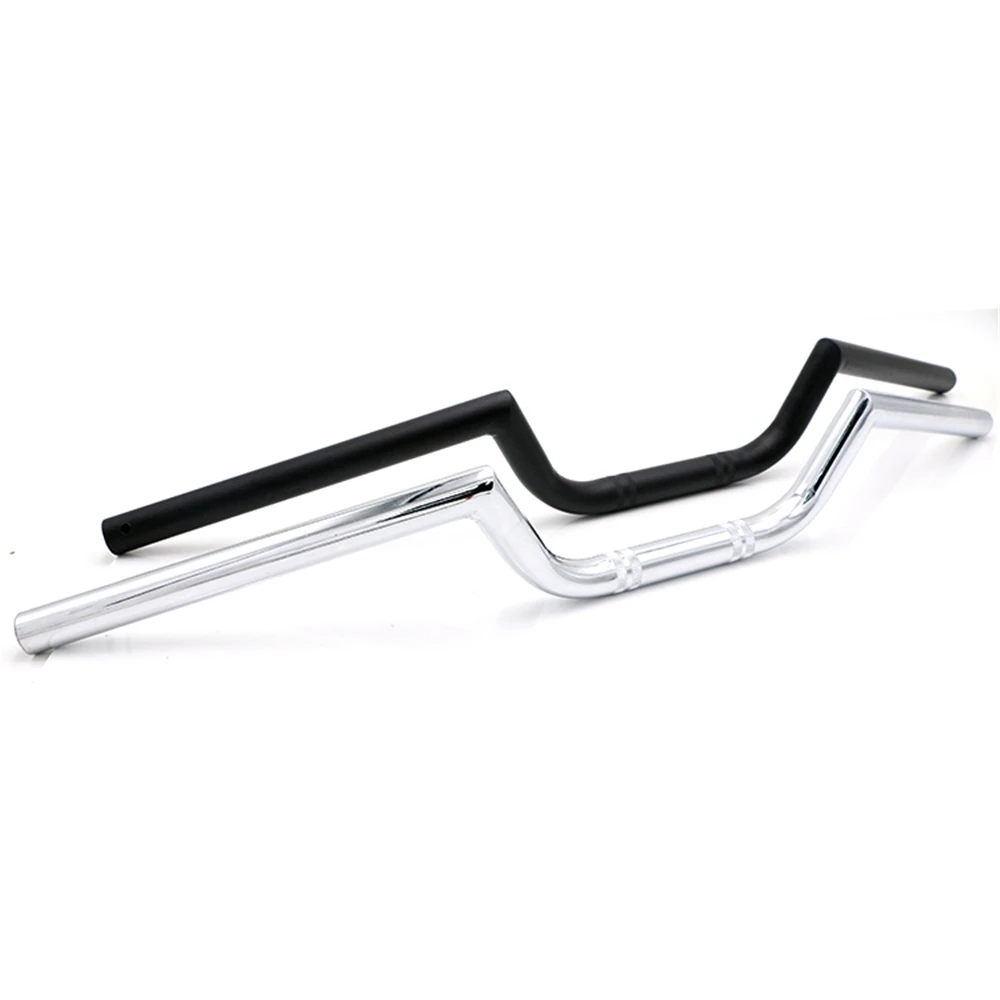 Tracker Handlebar 22mm Retro Motorcycle 7/8'' Handle Bar for Chopper Bobber Scrambler Cafe Steering Bar Precision Mitered Welded