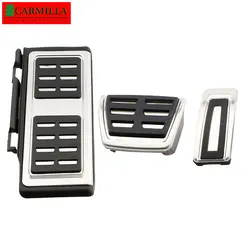 AT MT Car Pedal Cover for Volkswagen VW Tiguan MK2 Allspace 2017 2018 2019 2020 2021 Gas Brake Pedals Foot Rest Pads Carmilla