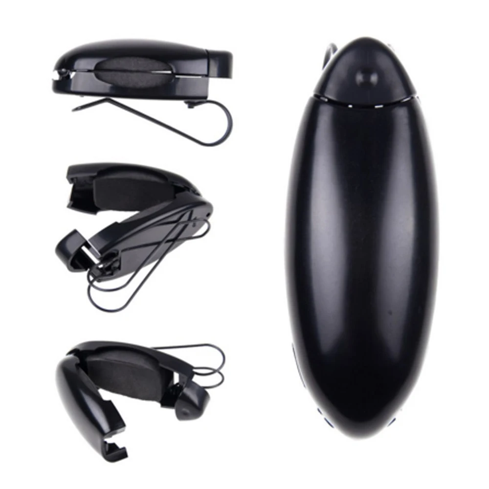 1 pz Auto veicolo SUV visiera parasole occhiali da sole occhiali da vista penna per carte supporto nero Clip PVC accessori interni durevoli universale