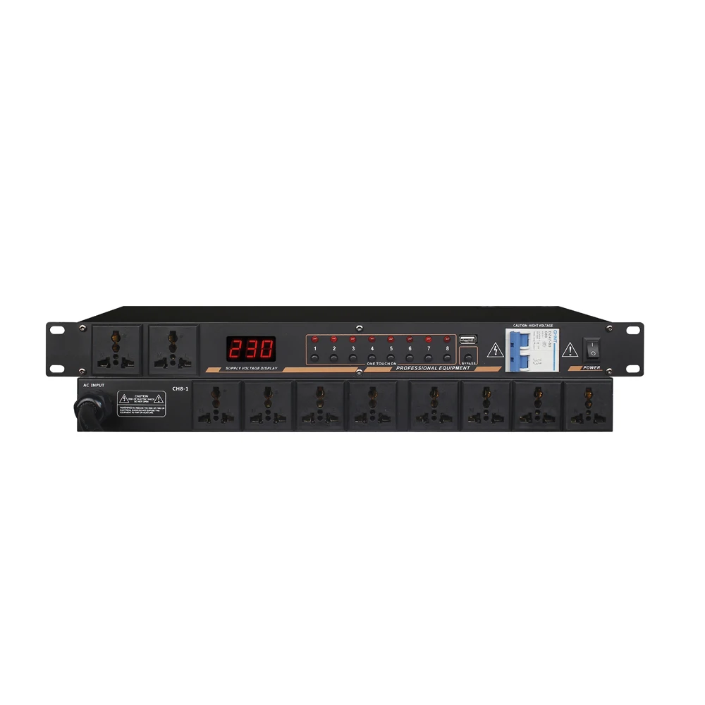 

Professional Power Sequence For Power Supply to Audio Mixer Power Amplifier DSP Processor Active Line Array Speaker