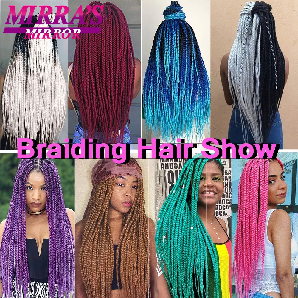 Braiding Hair Pre-stretched 26 Inch Hair Extensions for Afro Crochet Braids Synthetic Fake Hair DIY Pink Peach Red Jumbo Braid