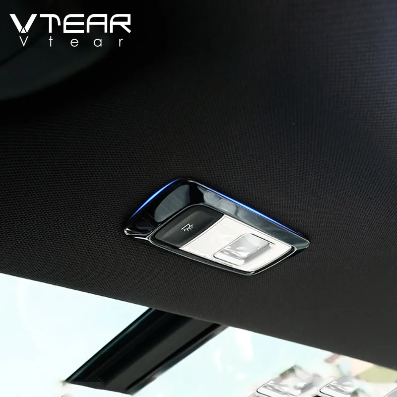 Vtear For Geely Coolray Sx11 BelGee X50 Interior Styling Rear Reading Lights Cover Car Rear Trunk Lights Trim Accessories Parts