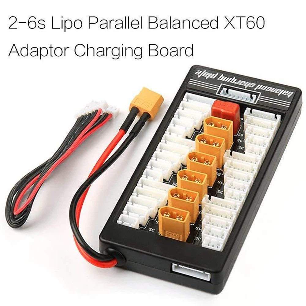 2S-6S Lipo Battery Balanced Charging Board XT60 Plug For RC Battery Charger B6 B6AC A6 Charging Plate Board
