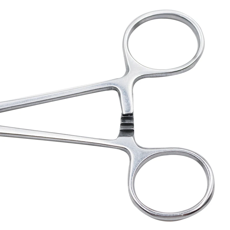 1Pc Straight Tips Stainless Steel Hemostatic Clamp Forceps Surgical Forceps Tool Hemostatic Forceps Pliers 14/16/18cm