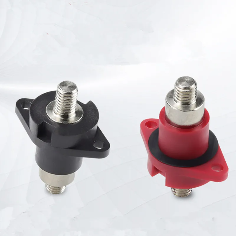 Through Wall Connection Terminals Lead Terminal 200A Through Type High Current Pure Copper Terminal