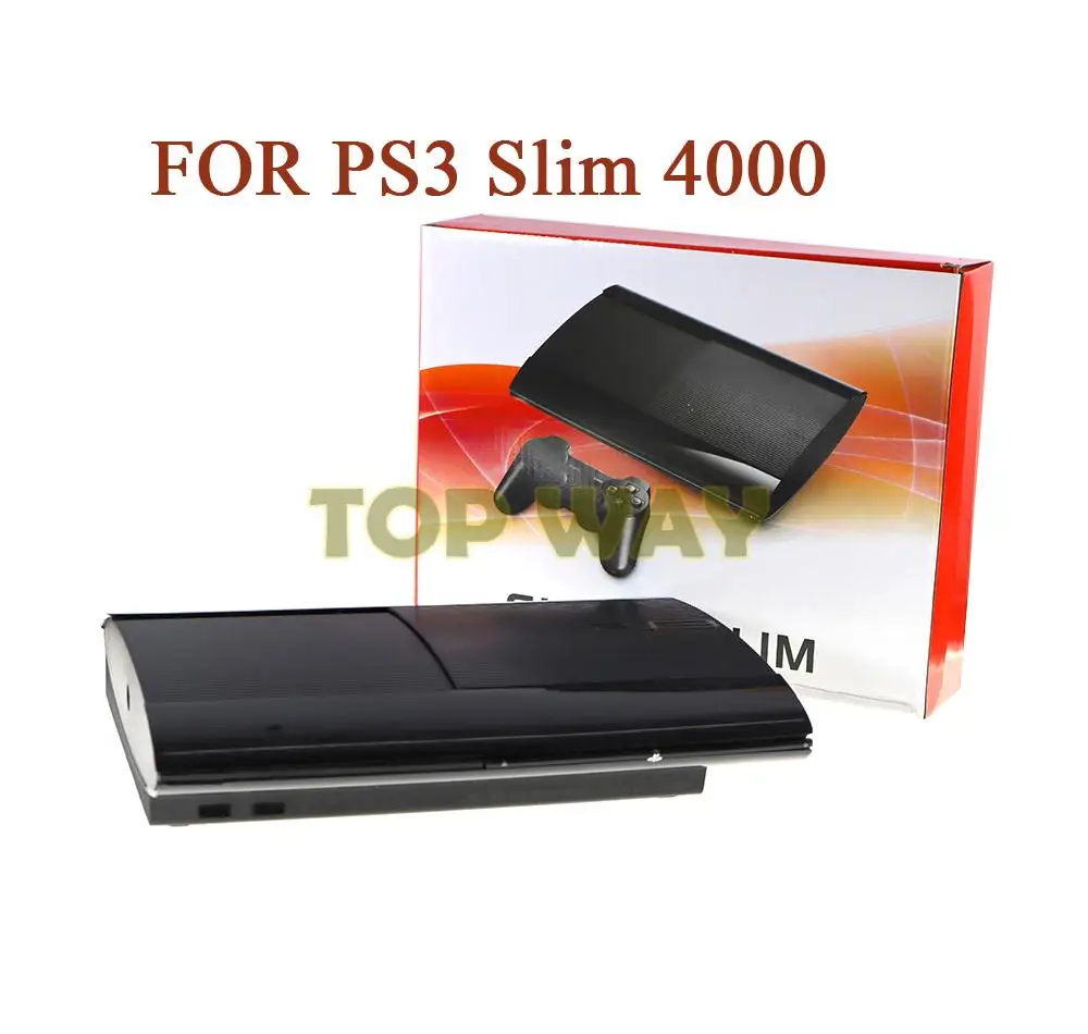 

1set Full Housing Protective Case Shell For PS3 Super Slim 4000 4xxx Cover For Playstation 3 Console Replacement