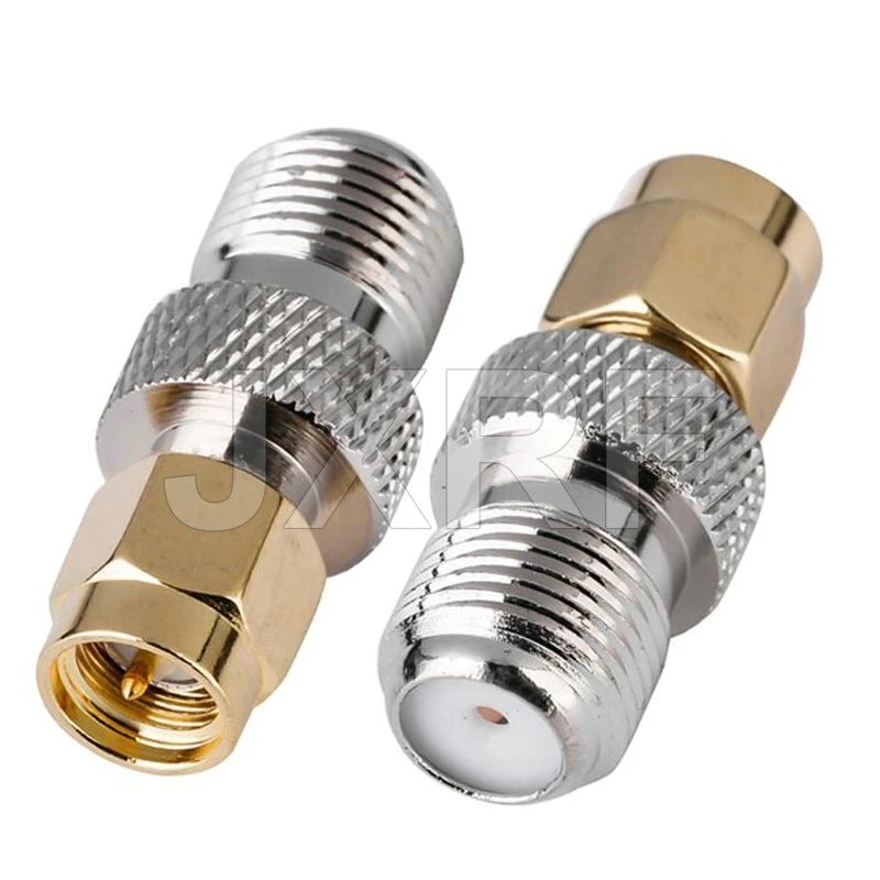 100 Stück f Typ Buchse zu SMA-Stecker Koaxial stecker Koaxial adapter – Detail 5