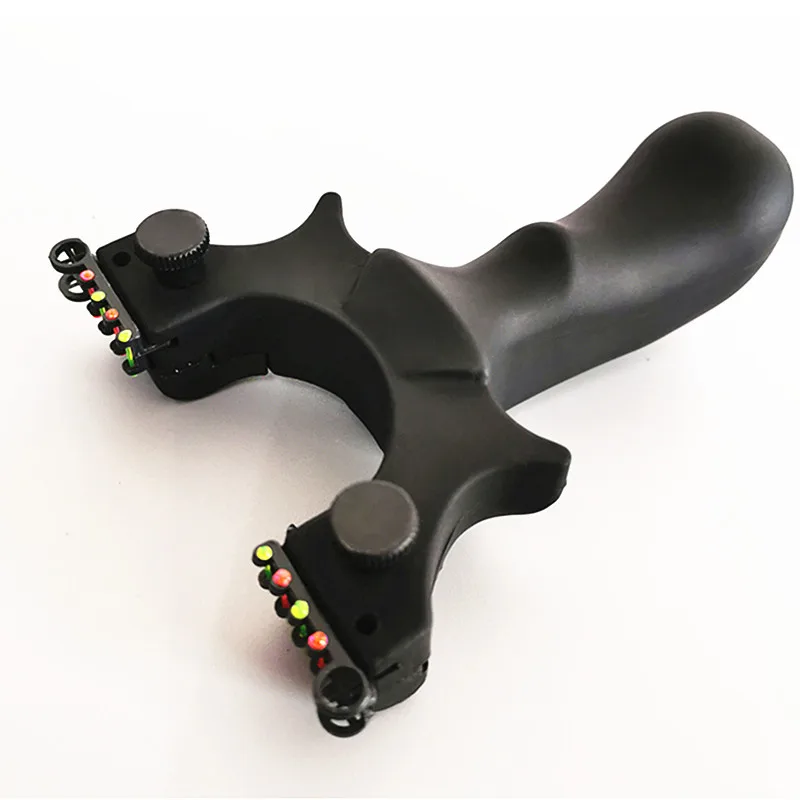 The New High-power Flat Leather Slingshot Outdoor Shooting Sports Precision Toy Is Light and Easy To Carry, Simple and Practical