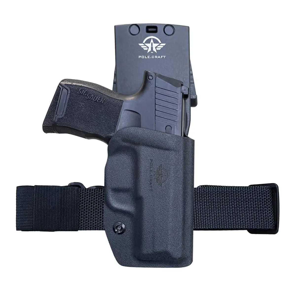 PoLe.Craft Sig P365 Holsters OWB Kydex for Sig Sauer P365 / P365 SAS Pistol Case , Sig P365 SAS Holster