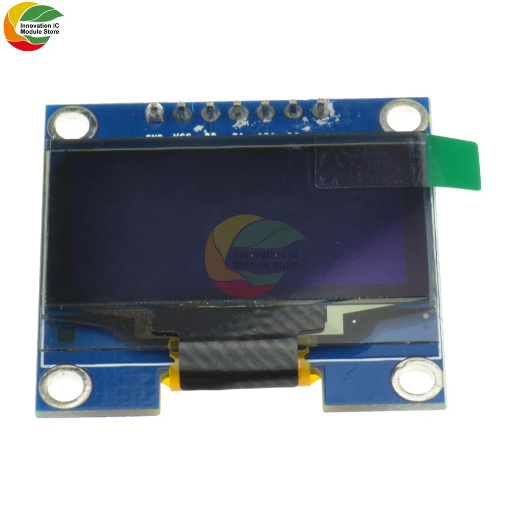 Imagem -05 - Ziqqucu Módulo de Tela Lcd 1.3x64 para Arduino Avr Pic Stm32 Módulo de Tela Oled de 128 Polegadas com Pinos Spi I2c Hg1106