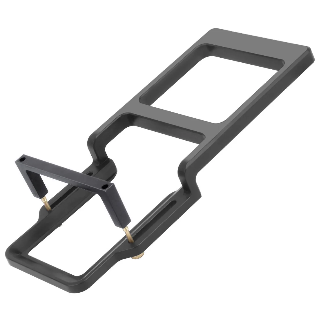 アクションカメラスイッチアダプタzhiyunためfeiyu moza djiデジタル一眼レフハンドヘルドジンバルマウントプレートスプリント移動プロヒーロー10 9 8黒7 6 5