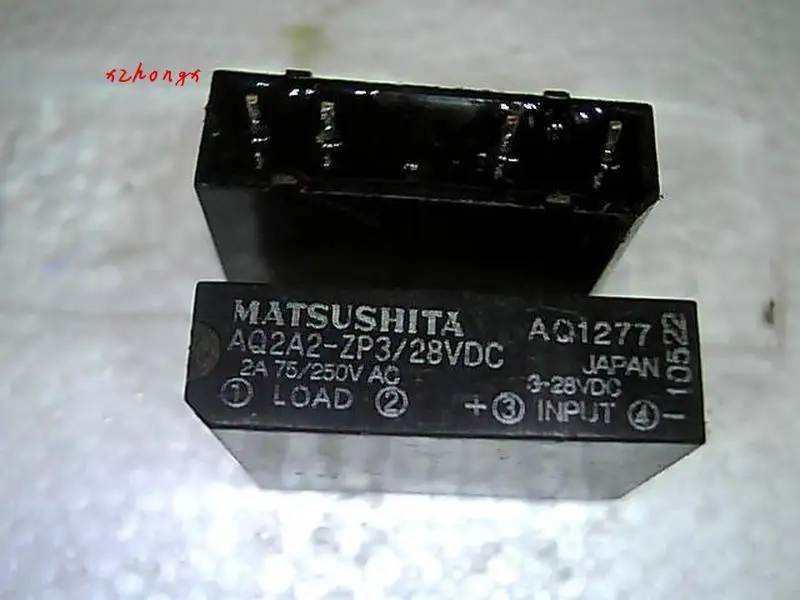 AQ2A2-ZP3/28VDC 4 ピンソリッドステートリレー