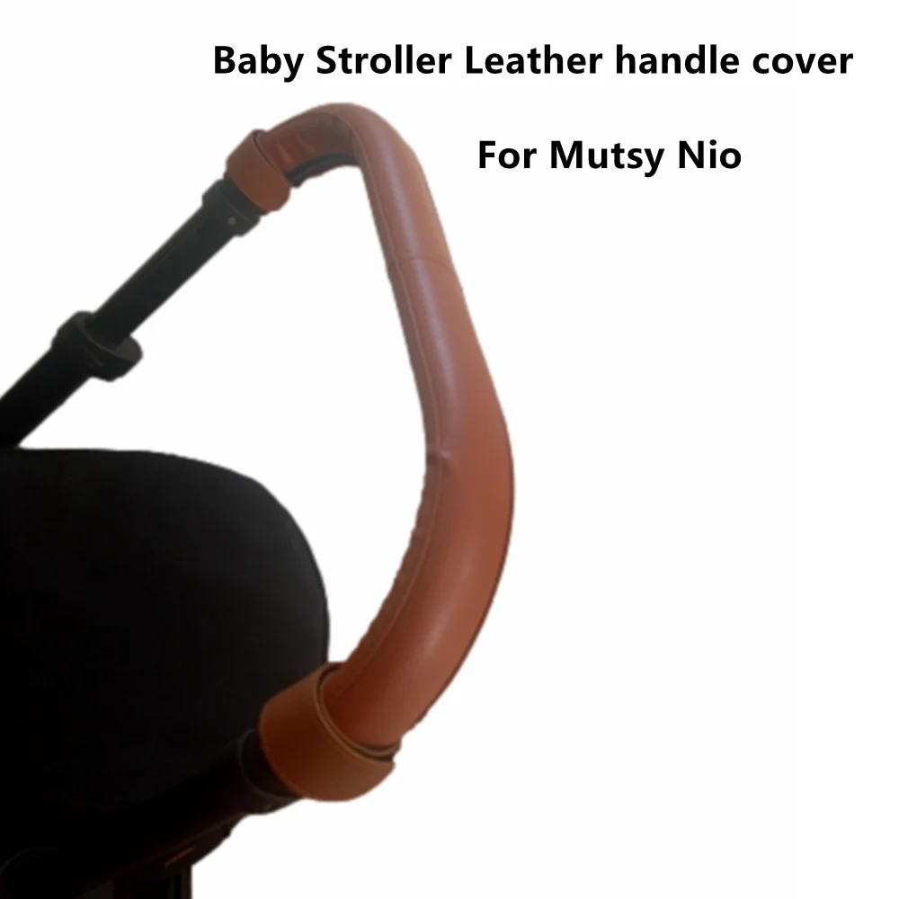 

Baby 1 Sets Pu Leather Handle Cover For Mutsy Nio Stroller Pram Bumper Protective Cases Armrest Covers Carriage Accessories