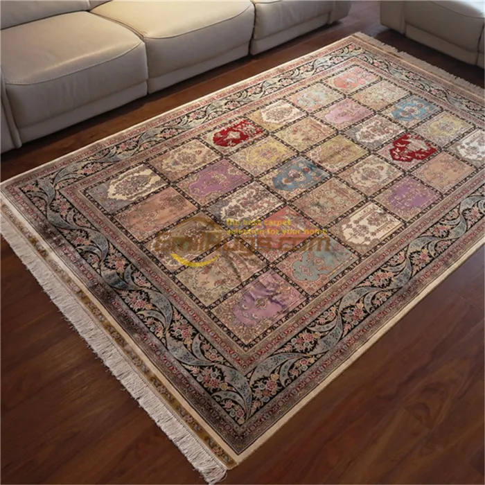 silk persian rug for sale hand knotted rug