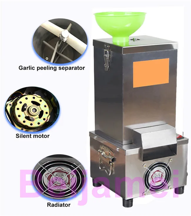 Electric Garlic Peeling Machine Automatic Garlic Peeler Peeling Machine  Garlic skin peeling Maker Electric Food processor