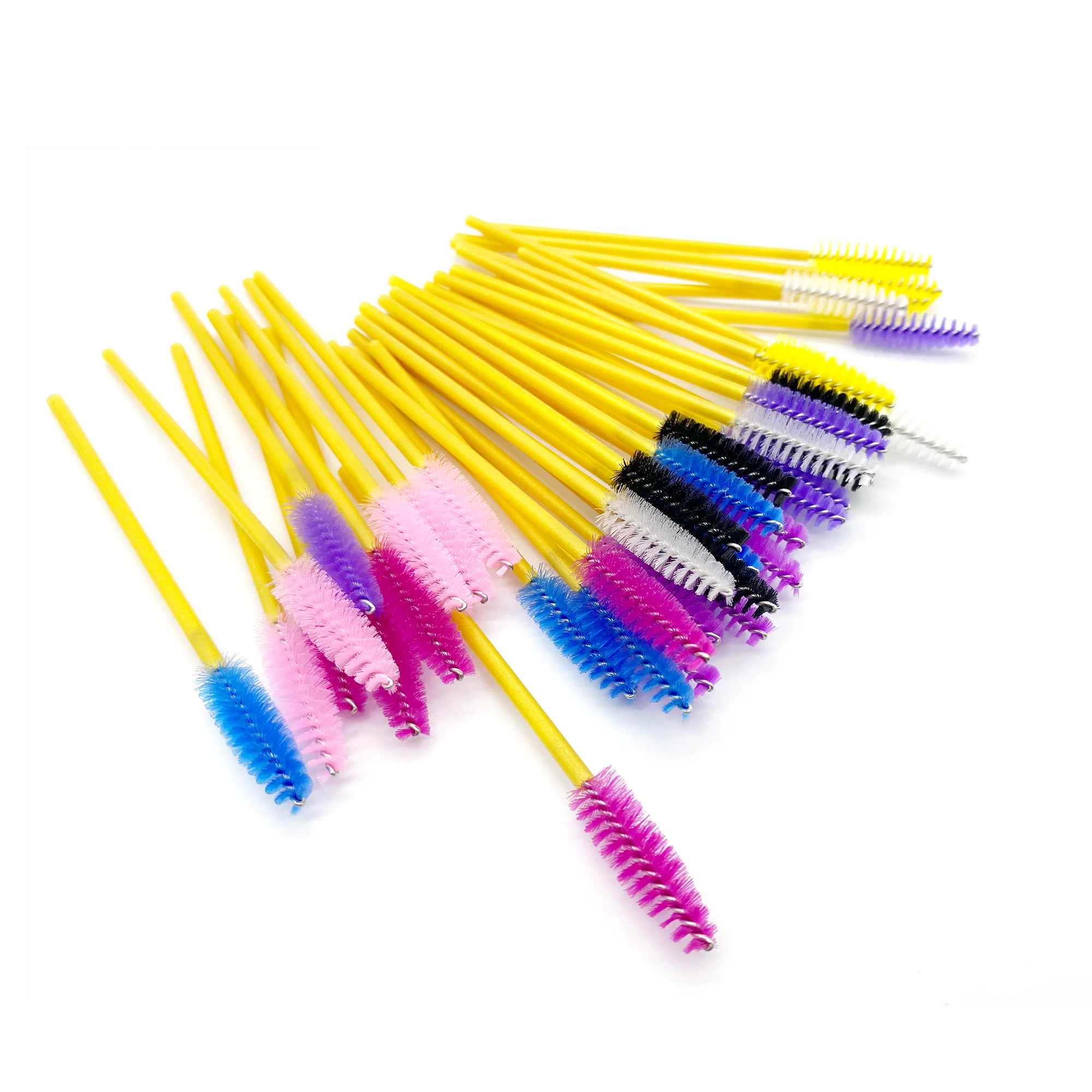 Disposable Eyelash Brushes Mascara Wands Applicator Spoolers Eyelashes Extension Tools Eyebrow Brush Eye Lashes Cosmetic