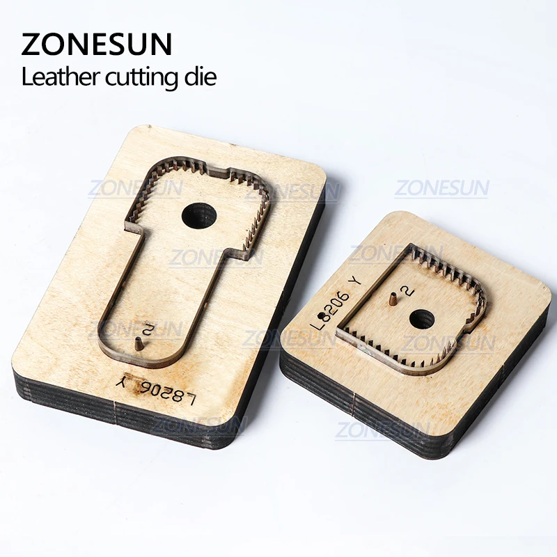 ZONESUN Custom Air Pod Case Leather Cutting Die Handicraft Tool Punching Leather Cutter Mold DIY Paper Laser Die Cuts