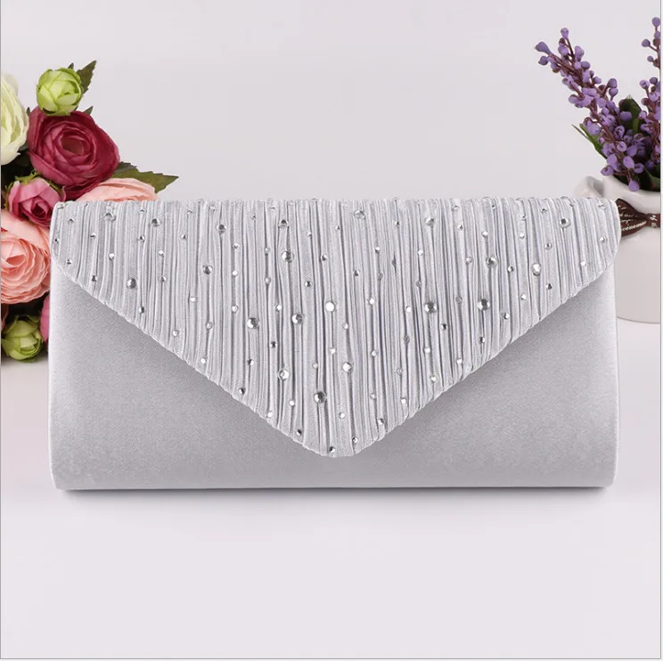 Glitter Carteira Saco de Embreagem para Mulheres, Senhoras Borla, Evening Wedding Handbag, Party Prom, Coin Purse Chain