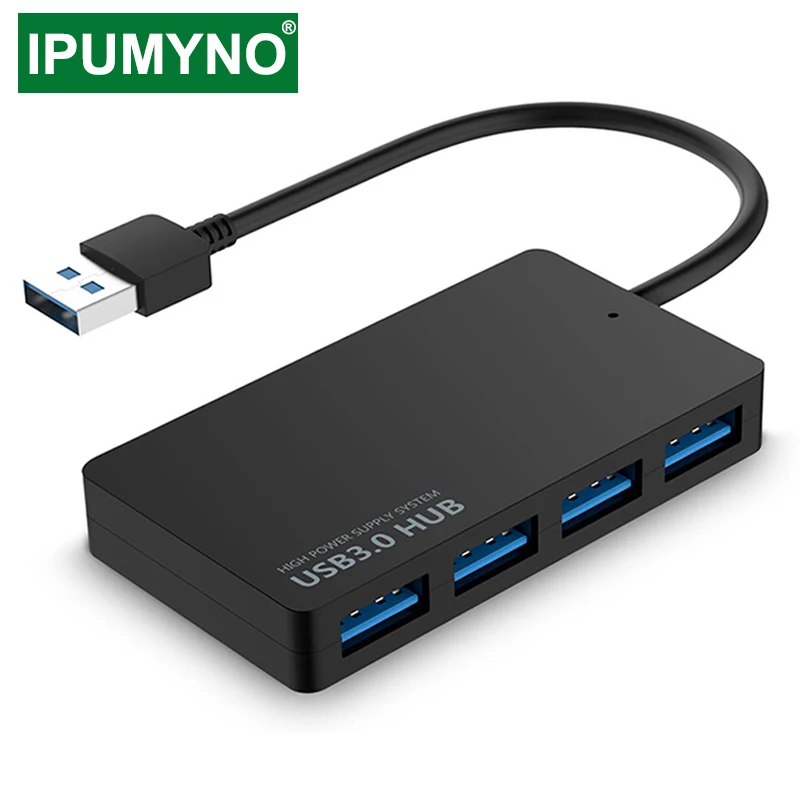 

USB-концентратор Тип C 3,1 3,0, 4 порта USB с адаптером питания для xiaomi macbook air pro, аксессуары для ноутбуков и компьютеров, разветвитель