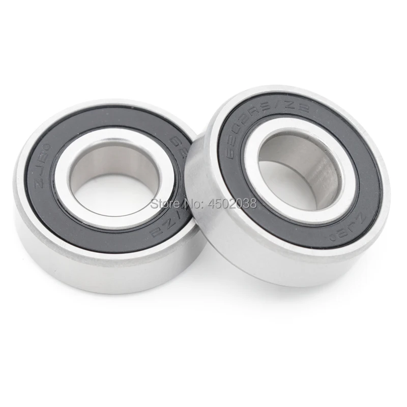 Free Shipping! 2pcs/Lot 3D Printer Parts High Quality Deep Groove Ball Bearing 6204 zz 2RS Miniature Ball Bearing 20x47x14mm