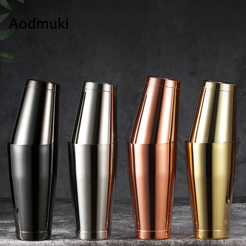 Stainless Steel Boston Shaker American Cocktail Shaker 29 Oz/19 Oz Bartending Tools Cocktail Shaker for Bars Wine Accessories