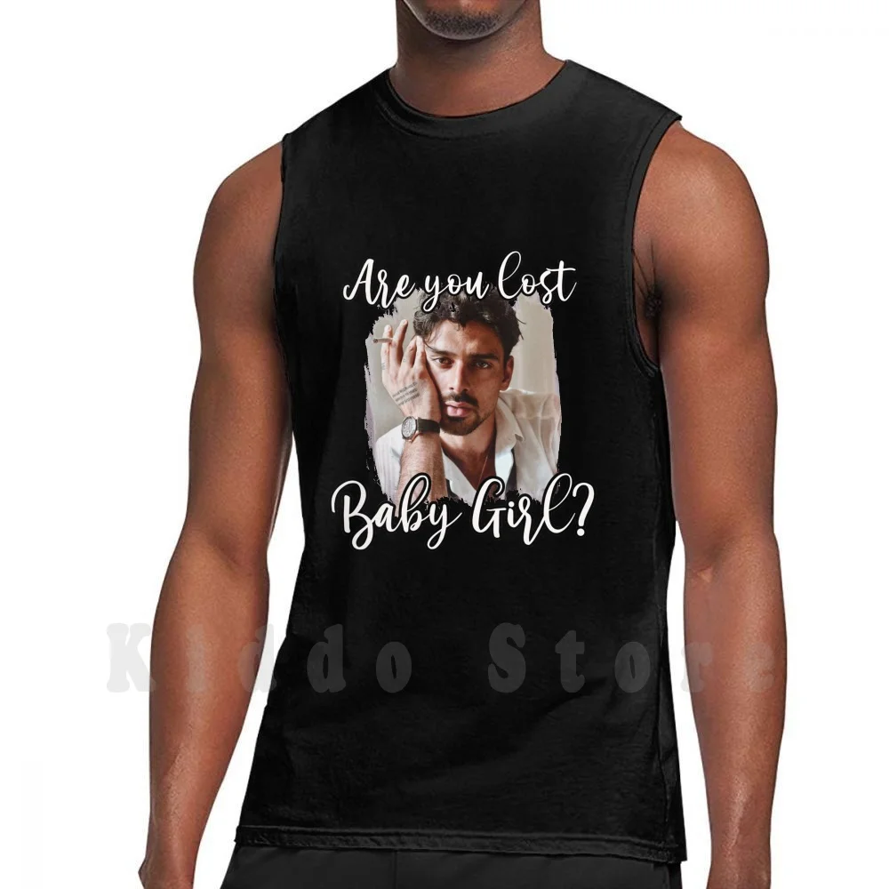 Are You Lost Baby Girl Cute Funny Netflix 365 Dni Days Massimo Movie Laura Poland Tank Tops Vest 100% Cotton Massimo 365