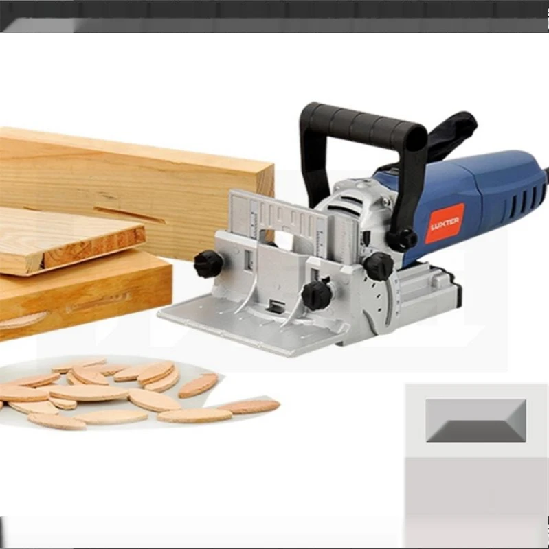 900W ไม้ Tenoning เครื่องช่างไม้เครื่องมือปริศนาเครื่อง Groover ทองแดงมอเตอร์ Biscuit Jointer เครื่องมือไฟฟ้า