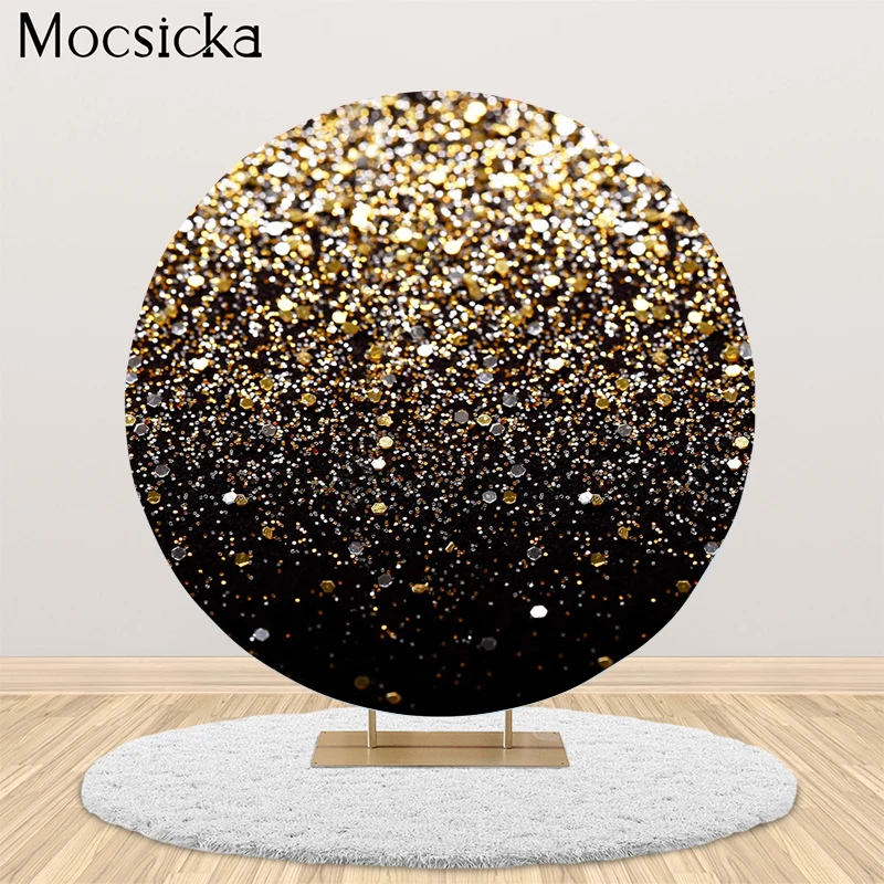

MOCSICKA Party Decoration Round Backdrops Baby Shower Photo Wallpaper Studio Photography Props Photo Background