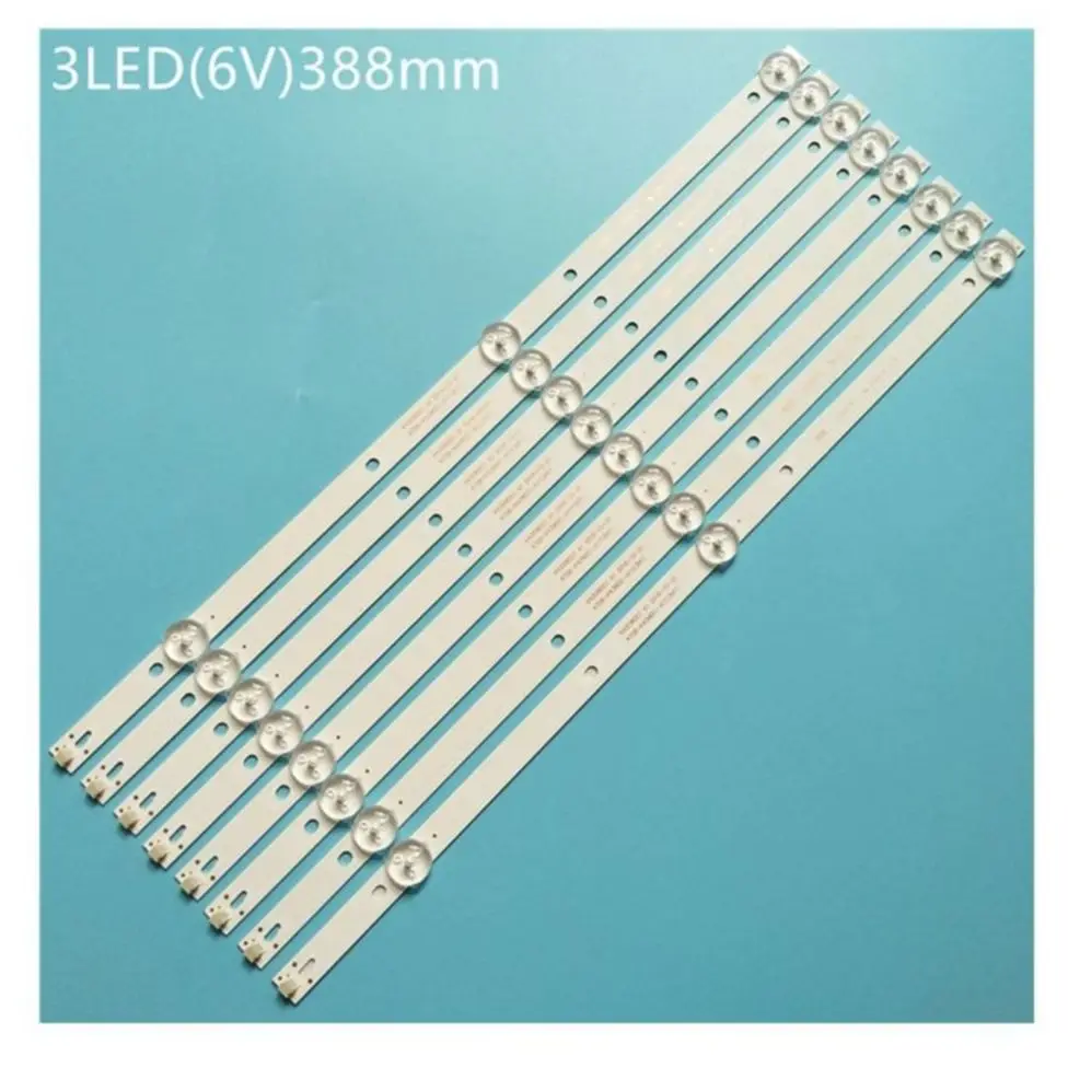 8pcs LED bar for 43PFS4012 43PFT4002 43DL4012N L43E6800 43HFF5952 43L1600C 43BDL4012N K430WDC1 4708-K43WDC-A1113N11 A3113N11