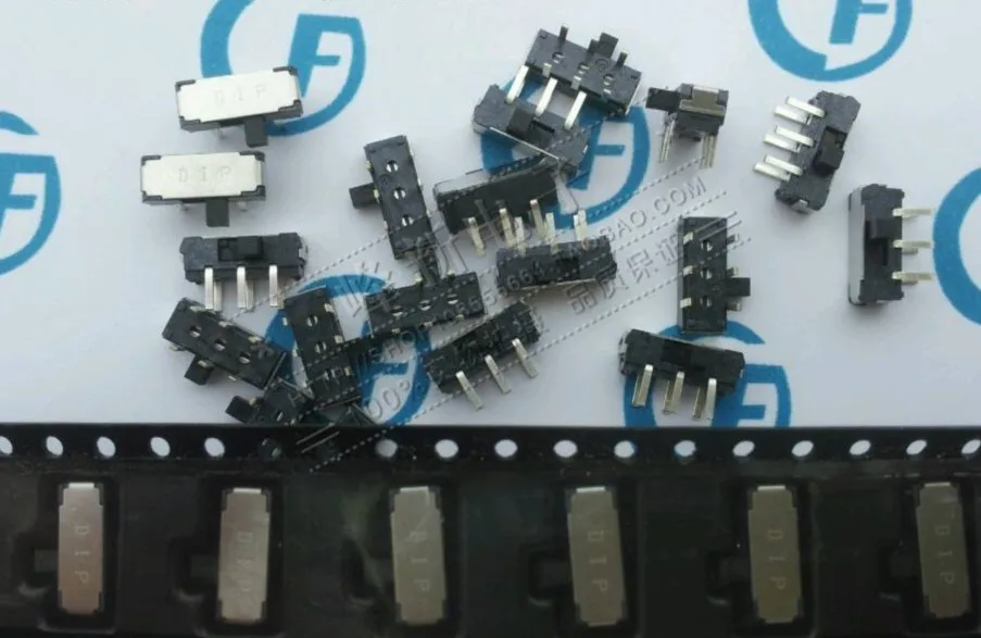 10Pcs Taiwan 2-speed 6-pin toggle switch/push switch/slide switch/dual row 6-pin 2-speed switch LSS22M