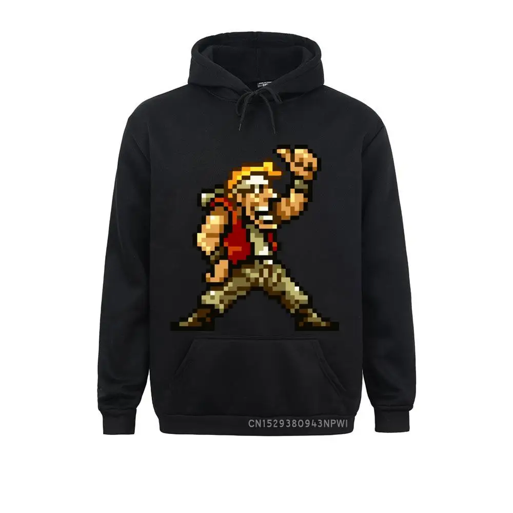 Metal Slug Sweatshirt Marco Rosi Hoodie Graphic Pullover Beach Cute Long Sleeve Men Sportswear