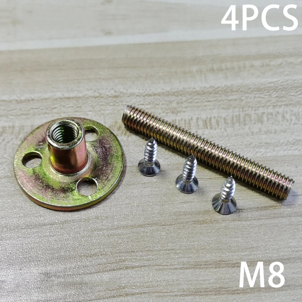 4 pezzi M6 M8 M10 dado a vite per mobili