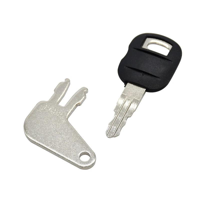 5P8500 5P-8500 ElI80-0119 0964753 Ignition Keys Compatible with Caterpillar Loader 980K 980H 416C 248B Wheel Tractor 611 613C