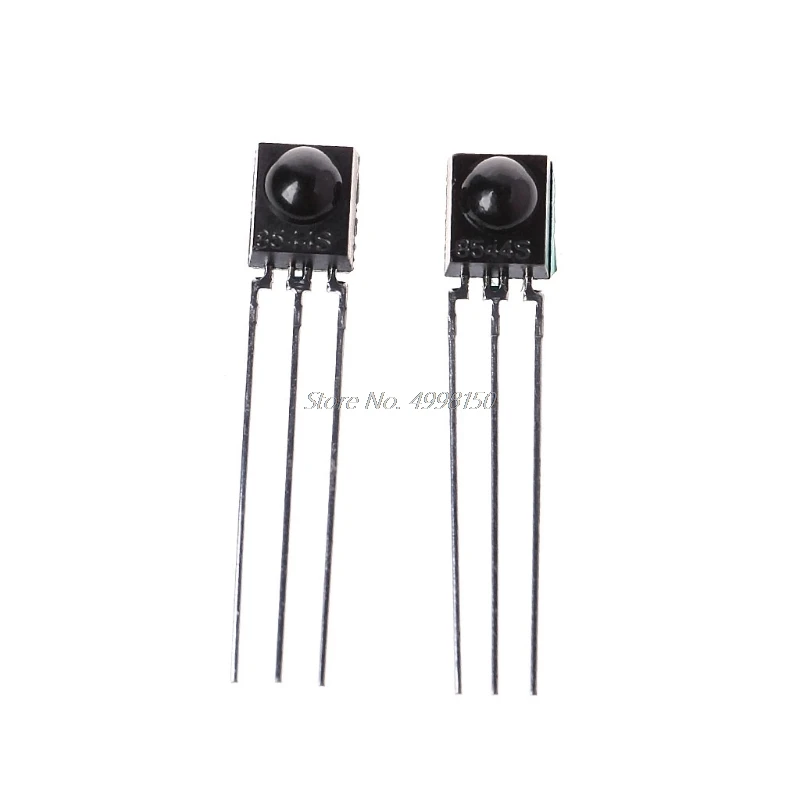 2Pcs DIP-3 IC TSOP4838 IR Receiver Tubes 38Khz Remote Infrared Radiation Module Dropship