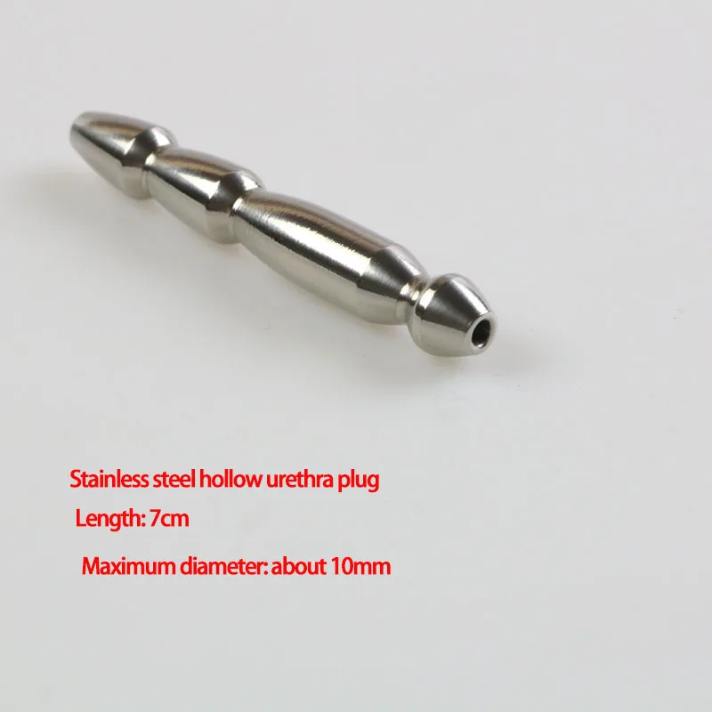 Stainless Steel Bead Urethral Sound Sex Toys for Men Penis Plug Chastity Urethra Dilator Plugs Sounding Rod