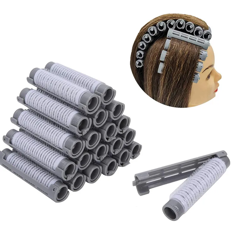 

20pcs Hair Perm Rods Fluffy Perming Rod Hair Roller Curler Kit Perming Rods Curlers Hairdressing Styling Tool for Salon New!