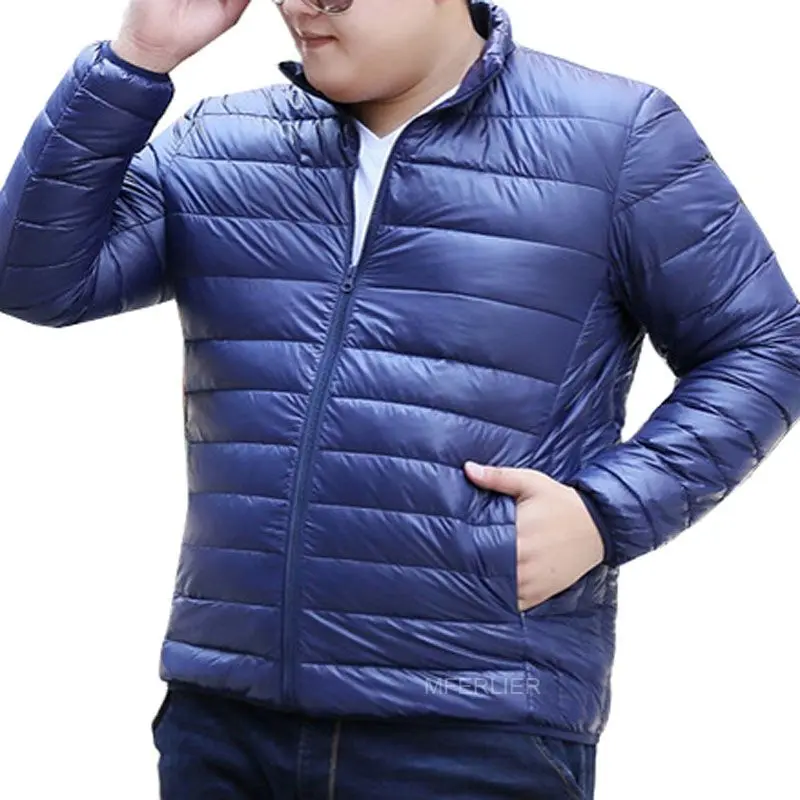 Autumn Winter Men Jackets 9XL Bust 160cm 5XL 6XL 7XL 8XL Plus Size Coat