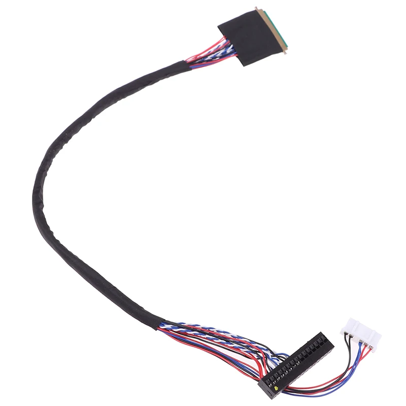 40 Pin 1 Channel 6 Bit LED LCD LVDS Screen Cable For Display