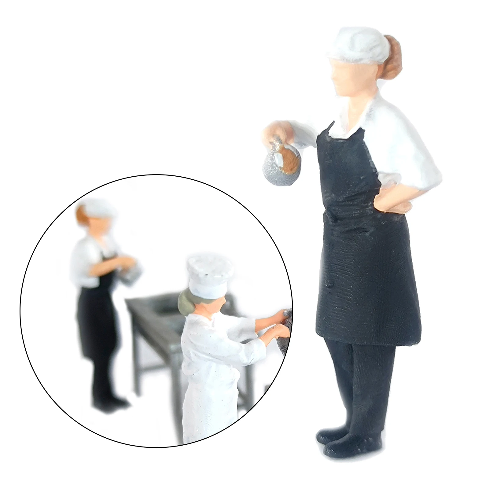 Modell Gebäude Szene 1:64 Skala Gemalten Figuren Chef Figuren Person für Modell Eisenbahn Züge