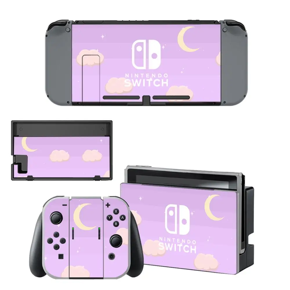 Sterrenhemel Cloud Skin Sticker Sticker Voor Nintendo Switch Console En Controller Voor Ns Vreugde-Con Schakelaar Skin Sticker vinyl