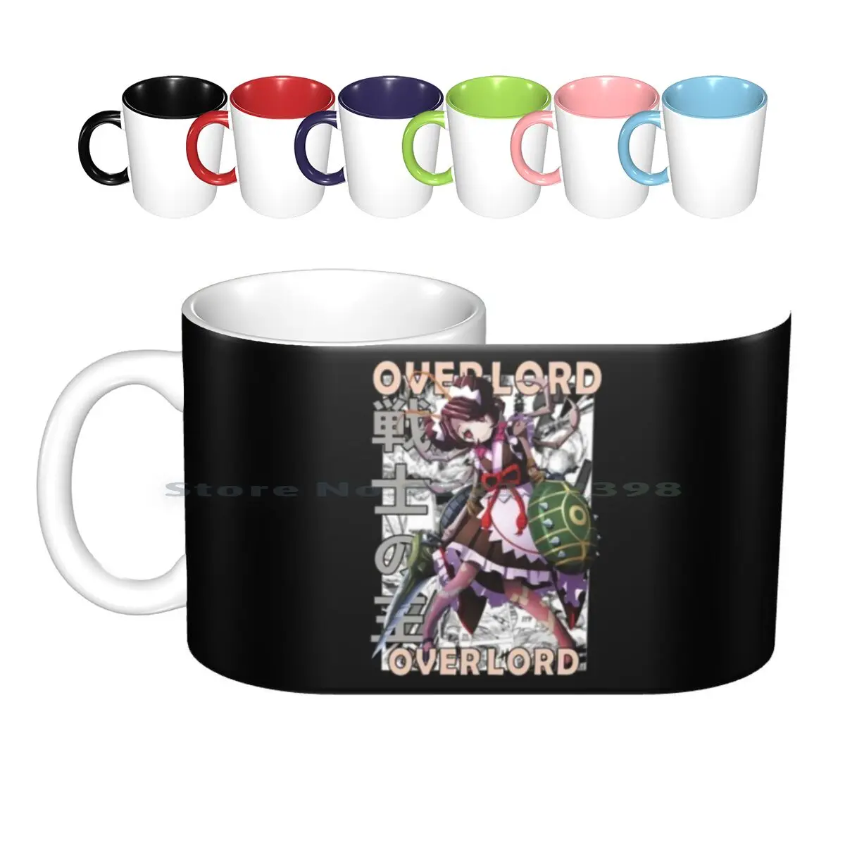 Entoma Vasilissa Zeta Over Lord Ōbārōdo Weeaboo Guild Manga Style Anime Design Ceramic Mugs Coffee Cups Milk Tea Mug Overlord