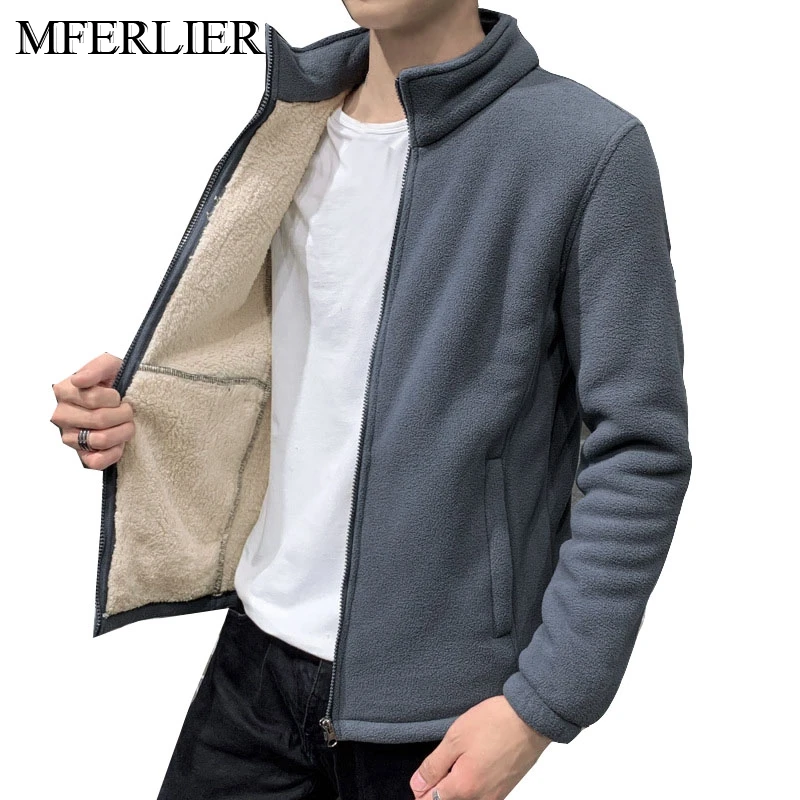 Spring Winter Large Size Warm Men Jackets 9XL Bust 150cm 5XL 6XL 7XL 8XL Loose Coat