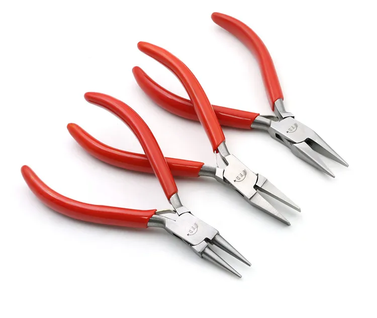 

Fixed Clamp Diamond Round Nose Jewelry Pliers, Hardware Tools